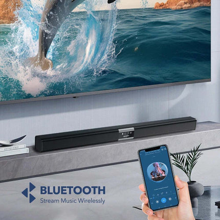 32 inch Wireless Bluetooth Sound Bar Speaker TV Home Theater Subwoofer Soundbar