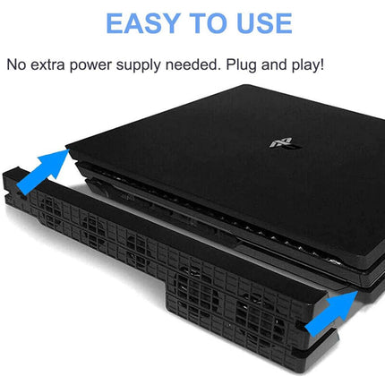 External Turbo Cooling Fan for Playstation  PS4 Pro Game Console