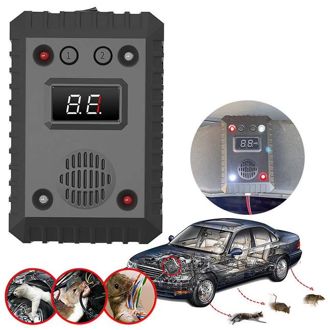 Rat Repeller Ultrasonic Electronic Mouse Rat Mosquito Repeller Car Powered & USB