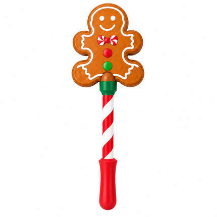 3D The Gingerbread Man  Printed Wand Tap to Pay Christmas Magic Wand Contactless Payment Card Holder