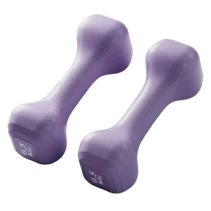 Women's Bone-Shaped Dumbbell Rubber Coated for Home Gym Use Fitness Equipment