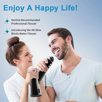 Cordless Water Flosser Rechargeable Oral Care Device with Multiple Pressure Modes