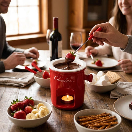 Cheese Chocolate Melting Ceramic Creative Coffee Mug Cup Personal Fondue Mugs
