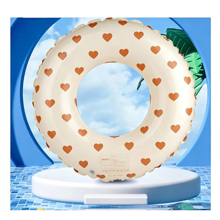 Retro Inflatable Swimming Ring, Retro Style Summer Beach Pool Float 74CM