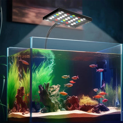 Aquarium Light Clip-On LED Lighting Full Spectrum Aqua Plant Fish Tank Bar Lamp