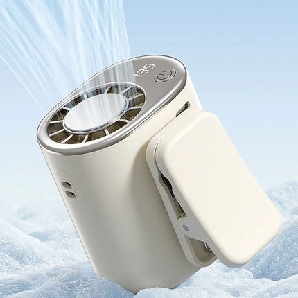 Car Clip On Air Conditioner Fan with 16°C Semiconductor Cooling Chips 199 Speeds