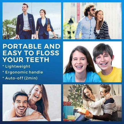 Cordless Water Flosser Jet Dental Electric Oral Irrigator Teeth Cleaner