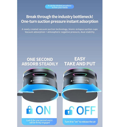 Car Mount Charger with Suction Cup Phone Holder