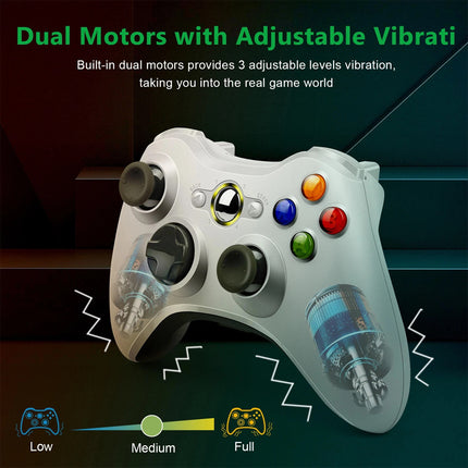 Wireless Game Controller Gamepad For MS XBOX 360 Console Windows 10 8 7