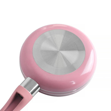 2pcs 12cm Mini Stainless Steel Non Stick Frying Pan Round Egg Pan BPA Free Breakfast