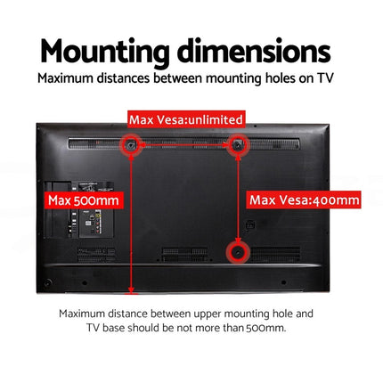 Universal Table Top TV Stand Riser Leg Mount For Sony LG LED LCD Flat TV 32-70"