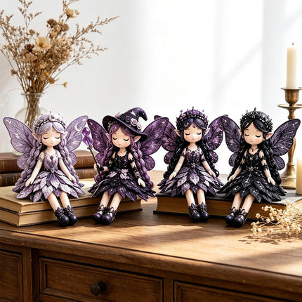 Dark Magic Fairy Patchwork DIY Collection, Fun Flower Fairies Patchwork Sewing Craft Kit