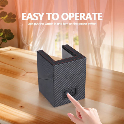 Single Automatic Watch Winder Storage Display Case Box With Silent Xmas Gift AU