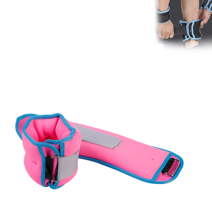 1KG Ankle Wrist Weights Removable Leg Training Exercise Gym Adjustable