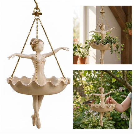 Hanging Planter Elegant Garden Decor for Porch Succulent Basket