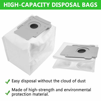 8PCS Disposal Vacuum Dust Bags Kits For iRobot Roombai7 i7 E5 E6 s9 Replacements