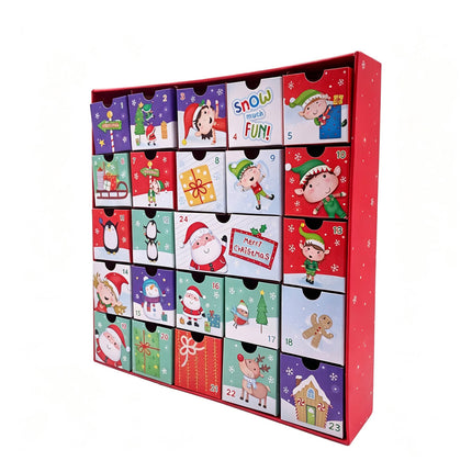 Christmas Advent Calendar Countdown DIY Making Kit Santa Elf Holiday Decor