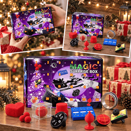 Christmas GiWHs Box Countdown Calendar Magic Props Toys Advent Calendar