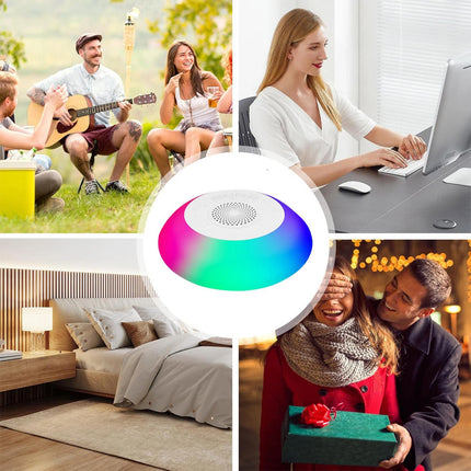 Floating Pool Speaker Waterproof Wireless Speaker for Pool With 8 Light Modes