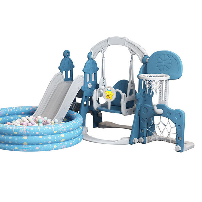 7-In-1 Kids Slide And Swing Set Toddler Outdoor Indoor Toys Game Splendid&Co.