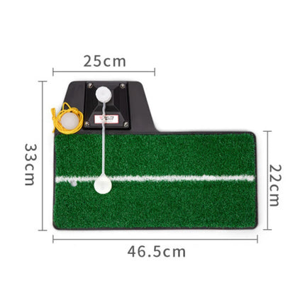 Golf Swing Trainer Golf Practice Swing Groover Hitting Training Practice mat
