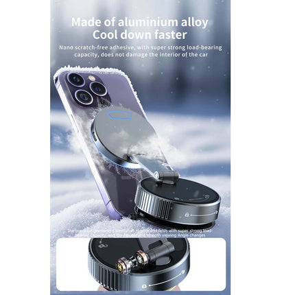 Car Mount Charger with Suction Cup Phone Holder