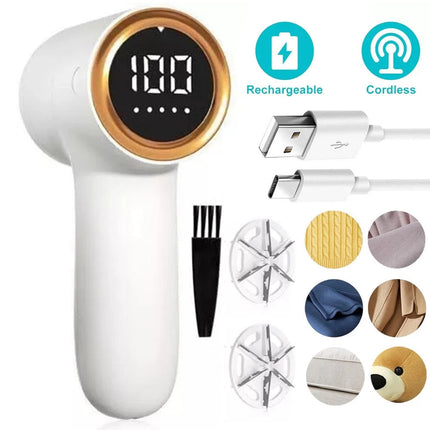Electric Lint Remover Fabric Shaver Sweater Clothes Portable Shaver Defuzzer