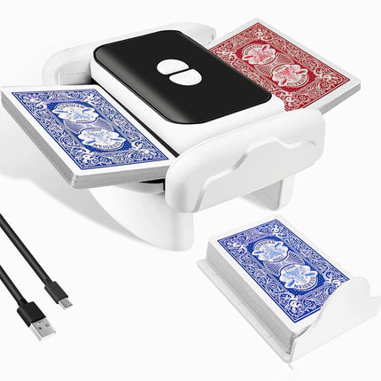 Automatic Card Shuffler Machine Rechargeable Playing Card Poker Sorter