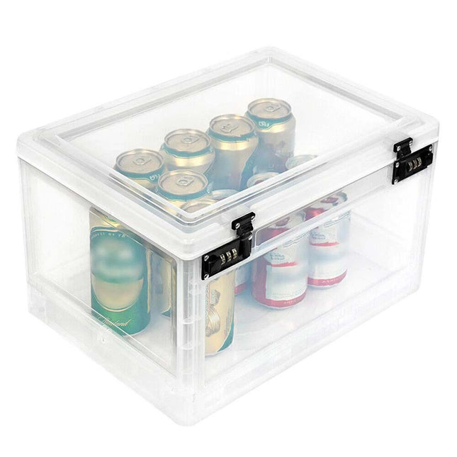 Medicine Twin Lock Box Fridge Lockable Box Food Storage Childproof Home