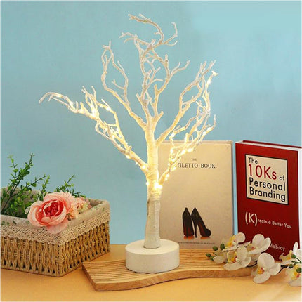 LED Floor Lamp for Home Decoration Party Shining Branch Christmas White Birch