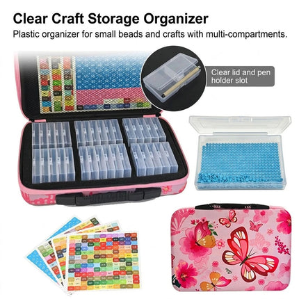 DiamondPainting Storage Containers Portable Bead Storage Organizer 32 Gird Box