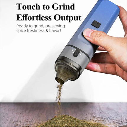USB Rechargeable Electric Herb Mill 8.1oz Weight For Soft Spices Grinding Device