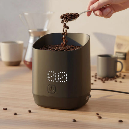 Rechargeable Coffee Dosing Cup Bean Weight Scale Digital LED Display Espresso