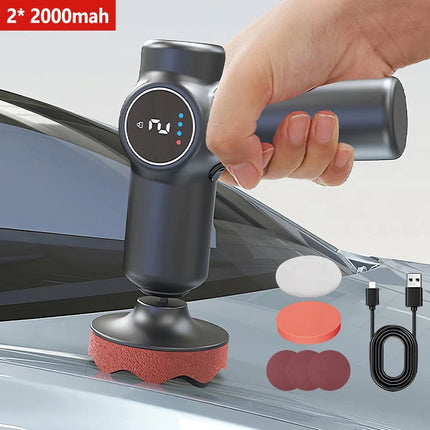 85W Cordless Car Polisher Electric Buffer Rechargeable Sander Portable Polisher