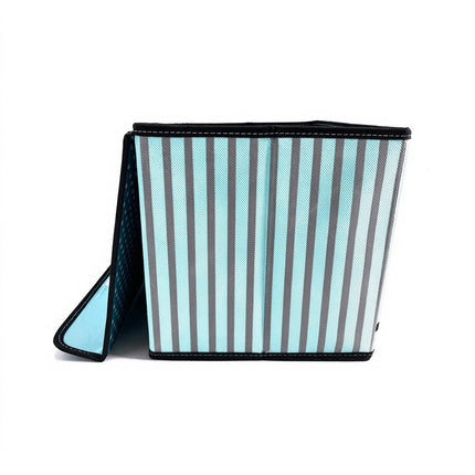 Foldable Storage Box Fabric Cube Home Clothes Organizer with Cover
