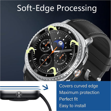 3Pcs Screen protector for Samsung Galaxy Watch 8  Classic 46mm HD Film