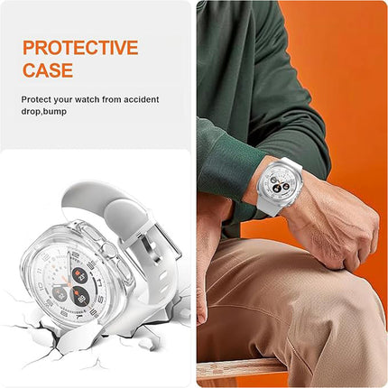 For Samsung Galaxy Watch Ultra 47mm Case Screen Protector Face Cover Smart Clear