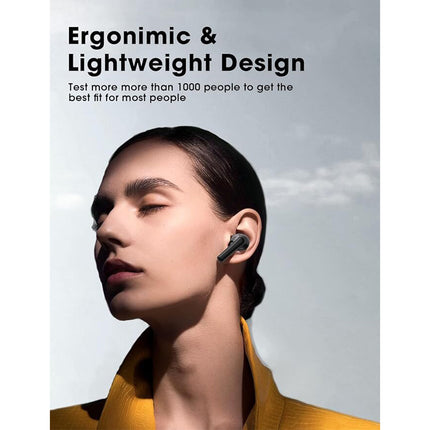 Black Sweatproof Wireless Bluetooth Earphones Headphones Sport Gym Earbuds with Mic