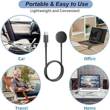 for Samsung Galaxy Watch 8 8 Classic Ultra 2025/2024 7 FE 6 6 Classic 5 5 Pro 4 4 Classic 40 42 43 45 46 47mm USB Type C