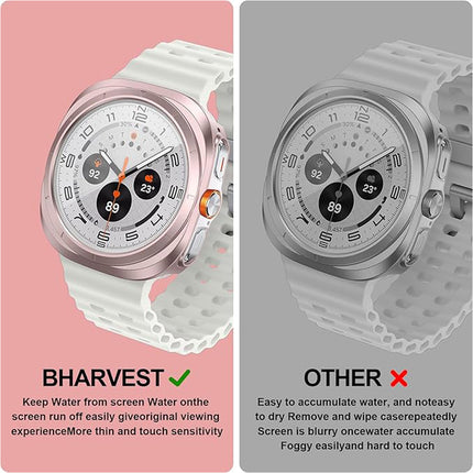 For Samsung Galaxy Watch Ultra 47mm Case Screen Protector Face Cover Smart Rose Gold