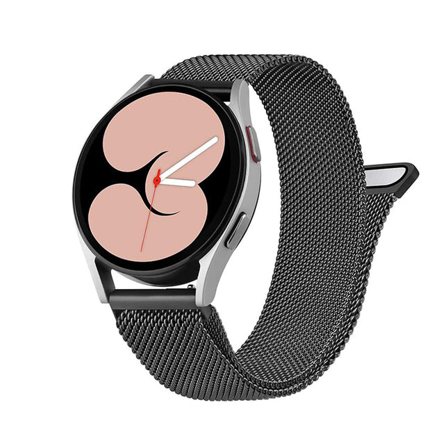 Samsung Galaxy Watch 4 Classic 40/44/42/46mm Milanese Magnetic Replace Band-Black