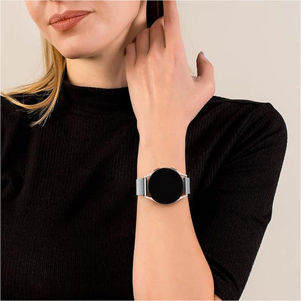 Samsung Galaxy Watch 4  5 Classic 40 44 42 45 46mm Milanese Magnetic Replace Band-Sliver