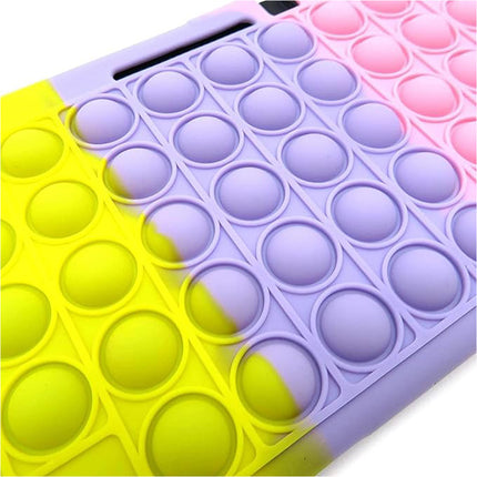 Nintendo Switch Console “Pop It” Stress Relief Case Cover Blue & Pink & Purple & Yellow