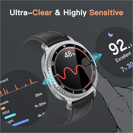 3Pcs Screen protector for Samsung Galaxy Watch 8  Classic 46mm HD Film