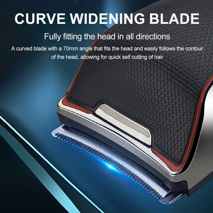 Professional Mens Hair Clippers self cut Cordless Electric Hair Trimmer USB New
