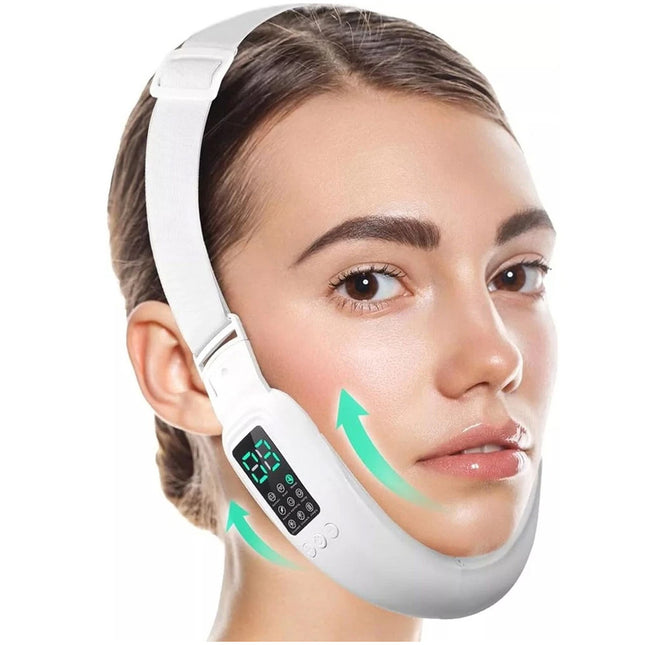Electric Massage Double Chin Remover Face Lift Firming V-line Chin USB Recharge