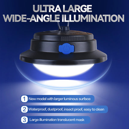 Brillar Camping Pendant Light LED Lantern Tent Lamp Battery 3 Lighting Modes