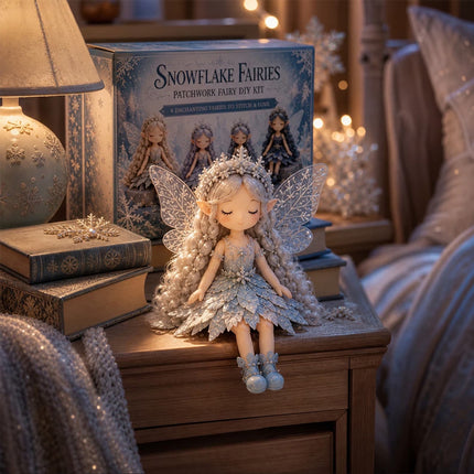 Snow Fairy Patchwork DIY Collection, Fun  Fairies Patchwork Sewing Craft Kit