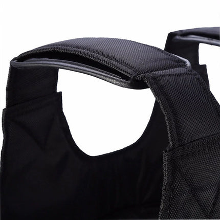 50KG Weighted Vest Adjustable Loading Weight Jacket Exercise Training Fitness