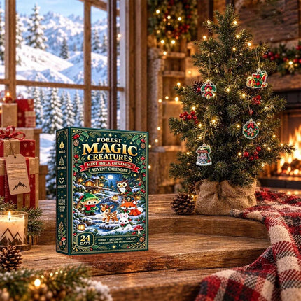 Forest Magic Creatures Ornament Advent Calendar